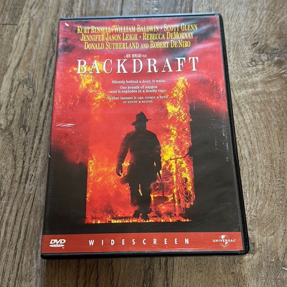 DVD Movie | Backdraft Kurt Russell William Baldwin Scott Glenn